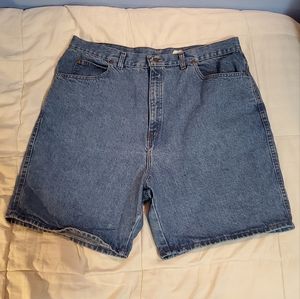 High Waisted Denim Shorts